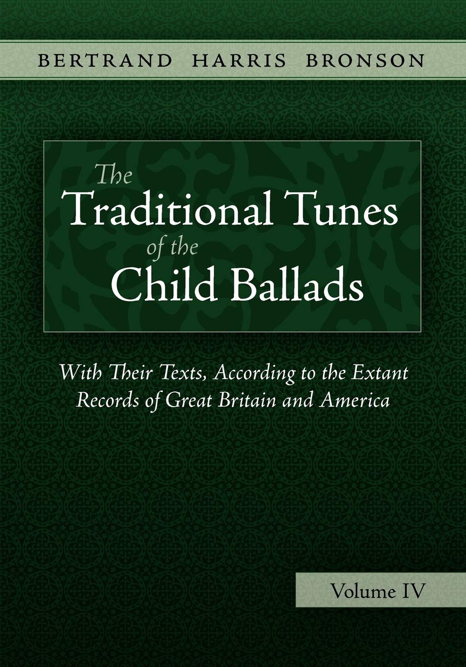 The Traditional Tunes of the Child Ballads, Vol 4,Used