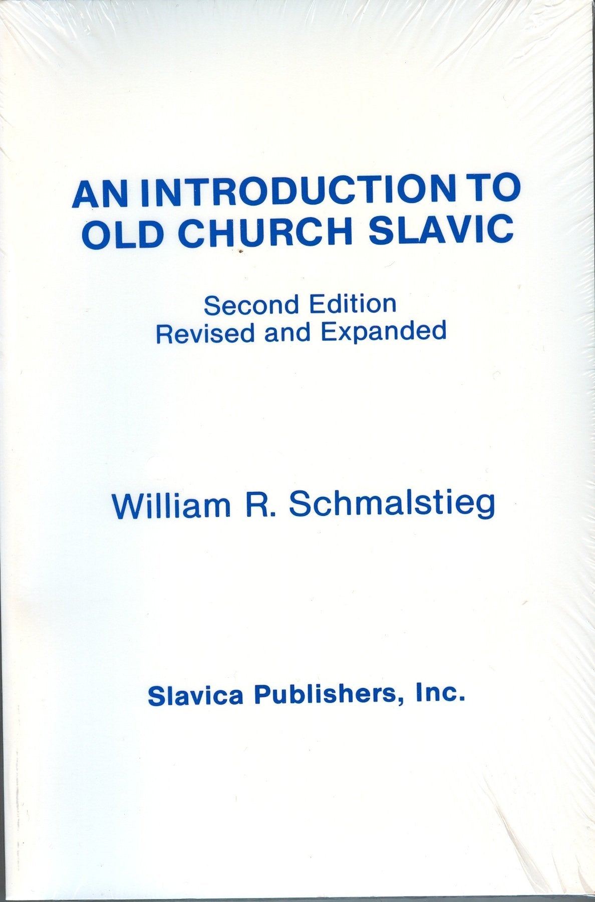 An Introduction to Old Church Slavic,New