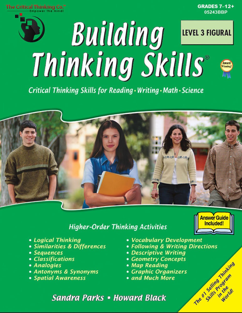 Building Thinking Skills Level 3 Figural Workbook  Critical Thinking Skills for Reading, Writing, Math, & Science (Grades 712),New