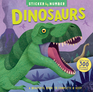 Dinosaurs (Sticker by Number),New