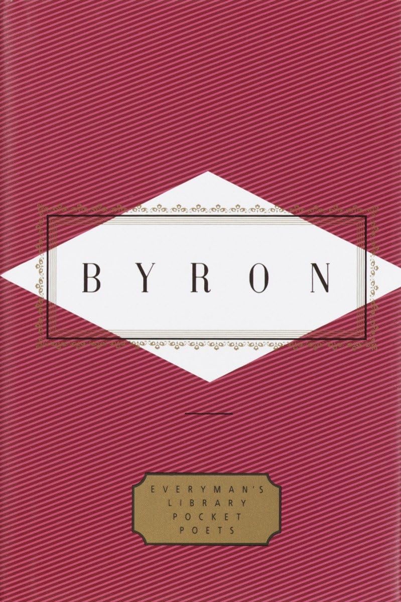 Byron: Poems (Everyman's Library Pocket Poets Series),New