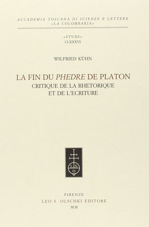 LA FIN DU PHEDRE DE PLATON,Used