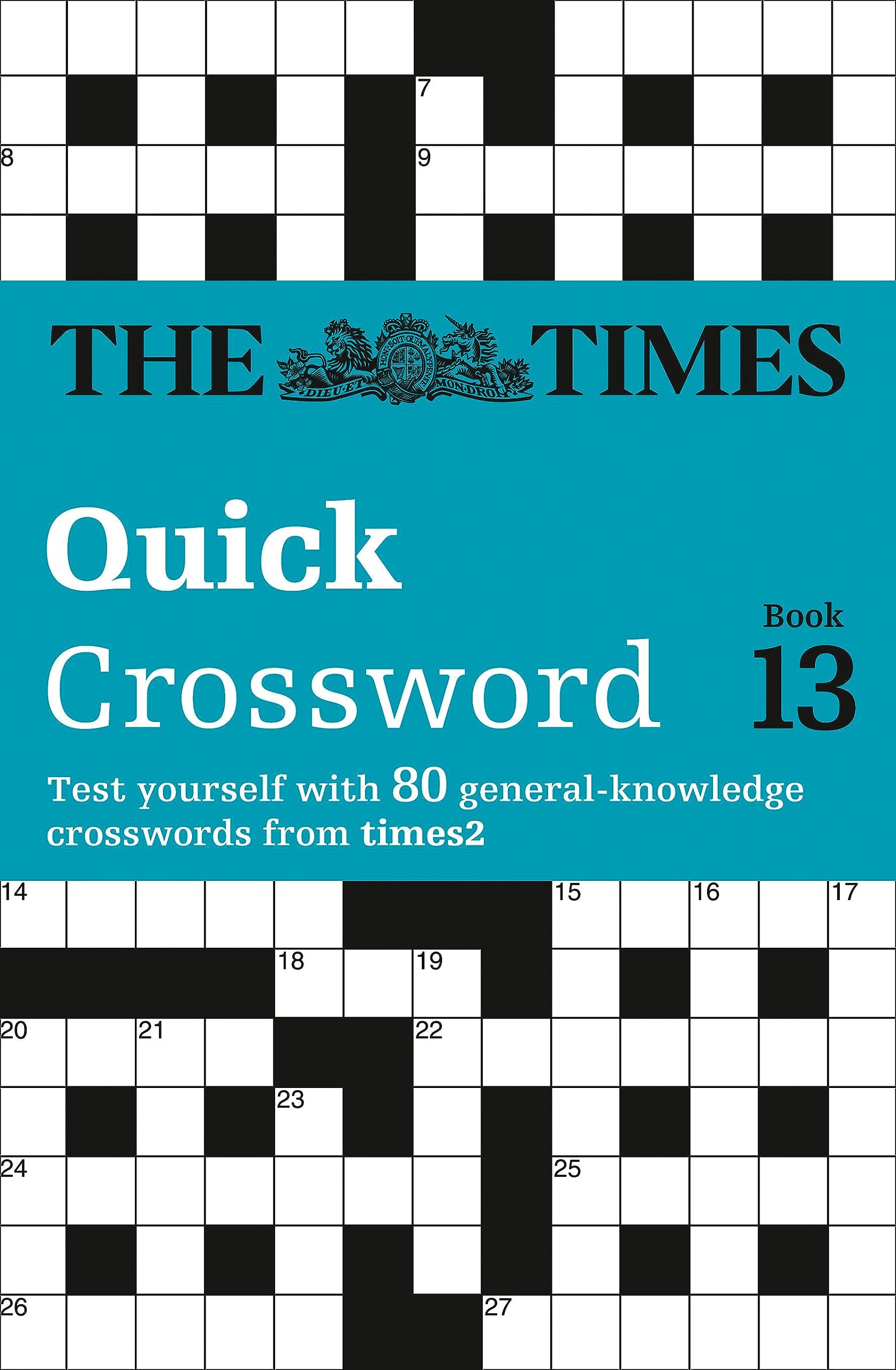 Times 2 Crossword Book 13,Used