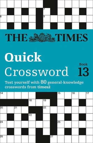 Times 2 Crossword Book 13,Used