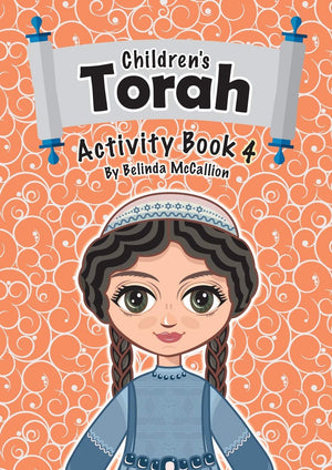 Children's Torah Activity Book 4,Used