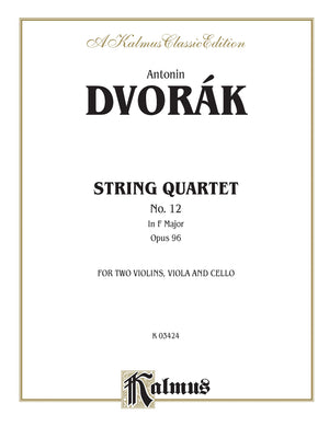 String Quartet No. 12 in F Major, Opus 96: For Two Violins, Viola and Cello: Kalmus Classic Edition (Kalmus Edition),Used