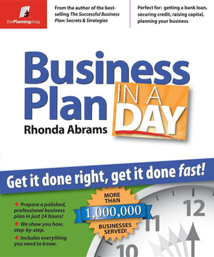 Business Plan In A Day: Get It Done Right, Get It Done Fast!-used