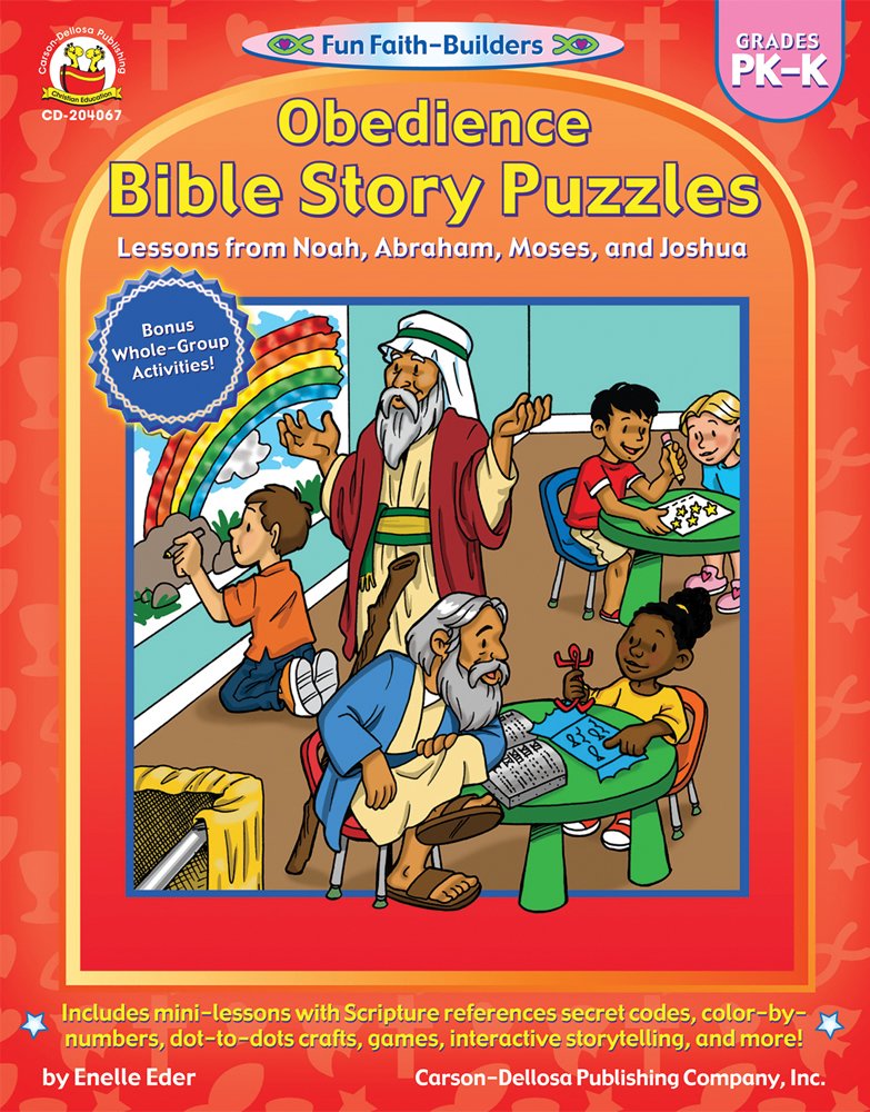 Obedience Bible Story Puzzles, Grades PK  K (Fun FaithBuilders),Used