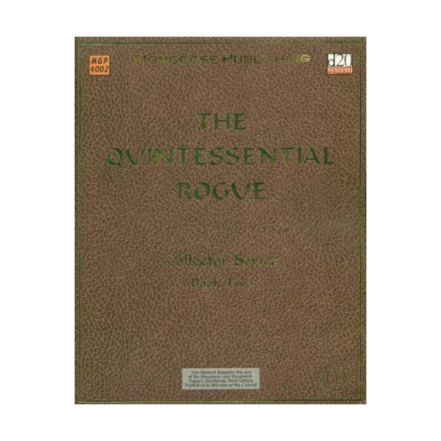 The Quintessential Rogue (Dungeons & Dragons d20 3.0 Fantasy Roleplaying)