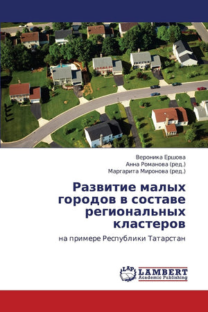Razvitie malykh gorodov v sostave regional'nykh klasterov: na primere Respubliki Tatarstan (Russian Edition),Used