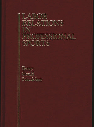 Labor Relations in Professional Sports:,Used