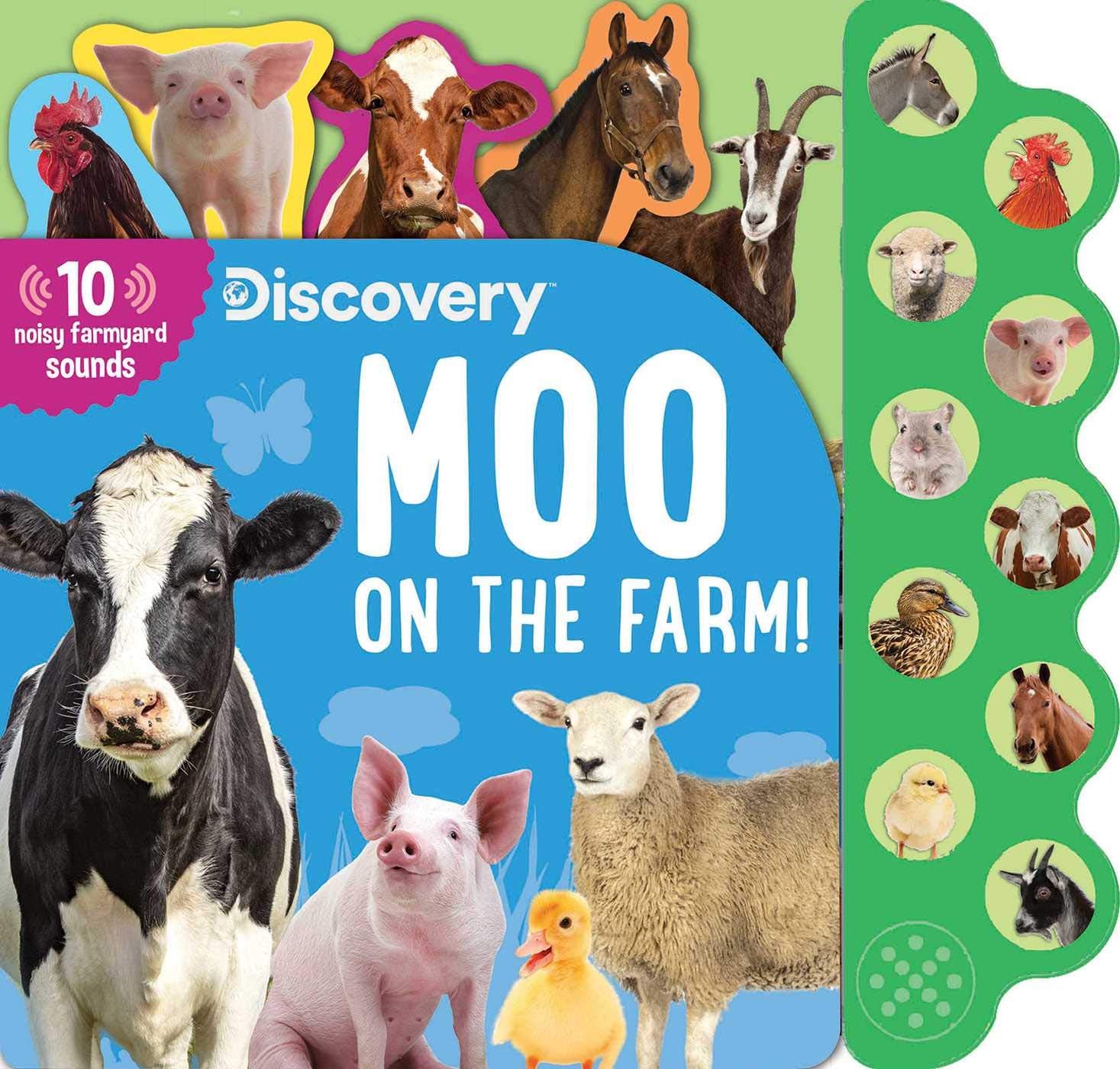 Discovery: Moo on the Farm! (10Button Sound Books),Used