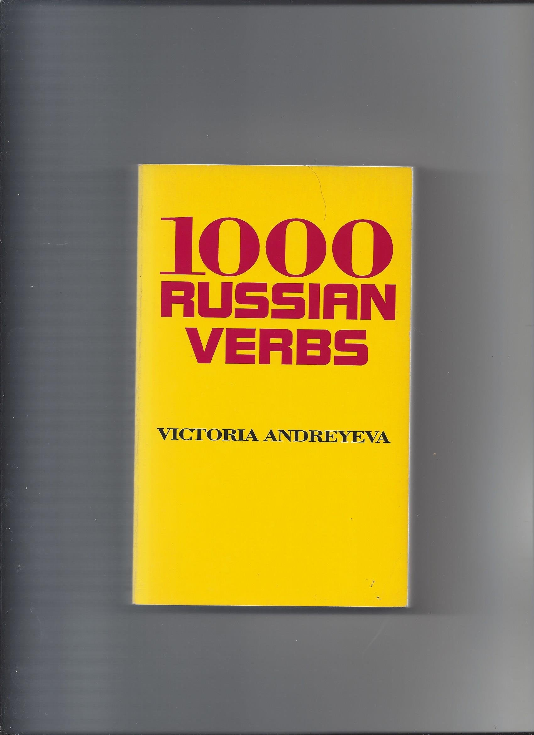 1,000 Russian Verbs