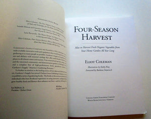 FourSeason Harvest: How to Harvest Fresh Organic Vegetables from Your Home Garden All Year Long,New