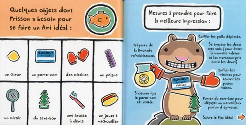 Frisson L'Cureuil Se Fait Un Ami (French Edition)