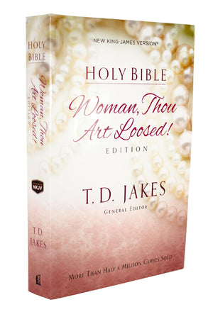 Nkjv, Woman Thou Art Loosed, Paperback, Red Letter: Holy Bible, New King James Version,Used