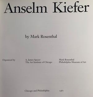 Anselm Kiefer,Used