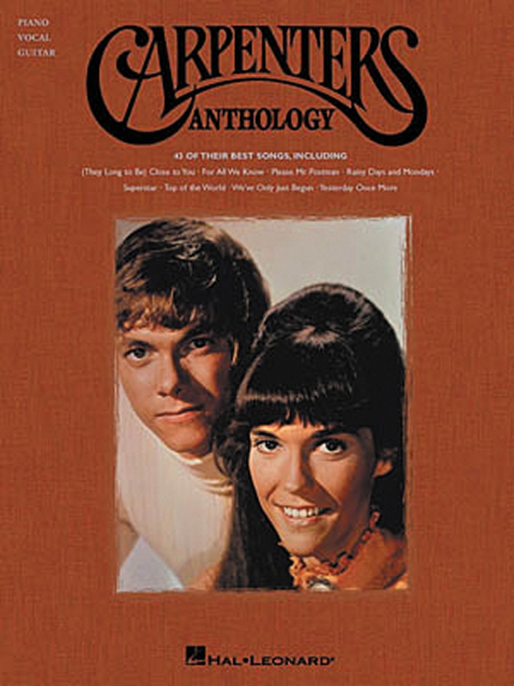 Carpenters Anthology Piano, Vocal And Guitar Chords,New
