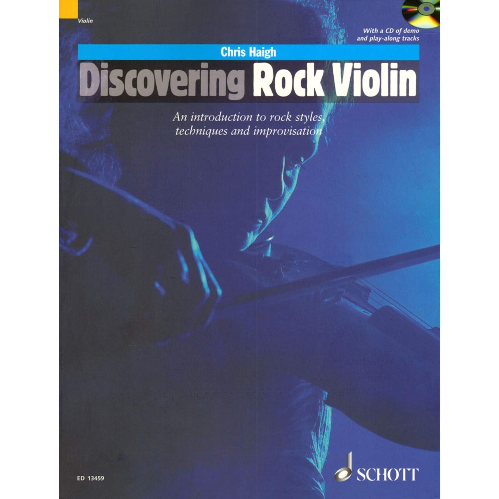 Discovering Rock Violin: An Introduction To Rock Style, Techniques And Improvisation (Schott Pop Styles),Used