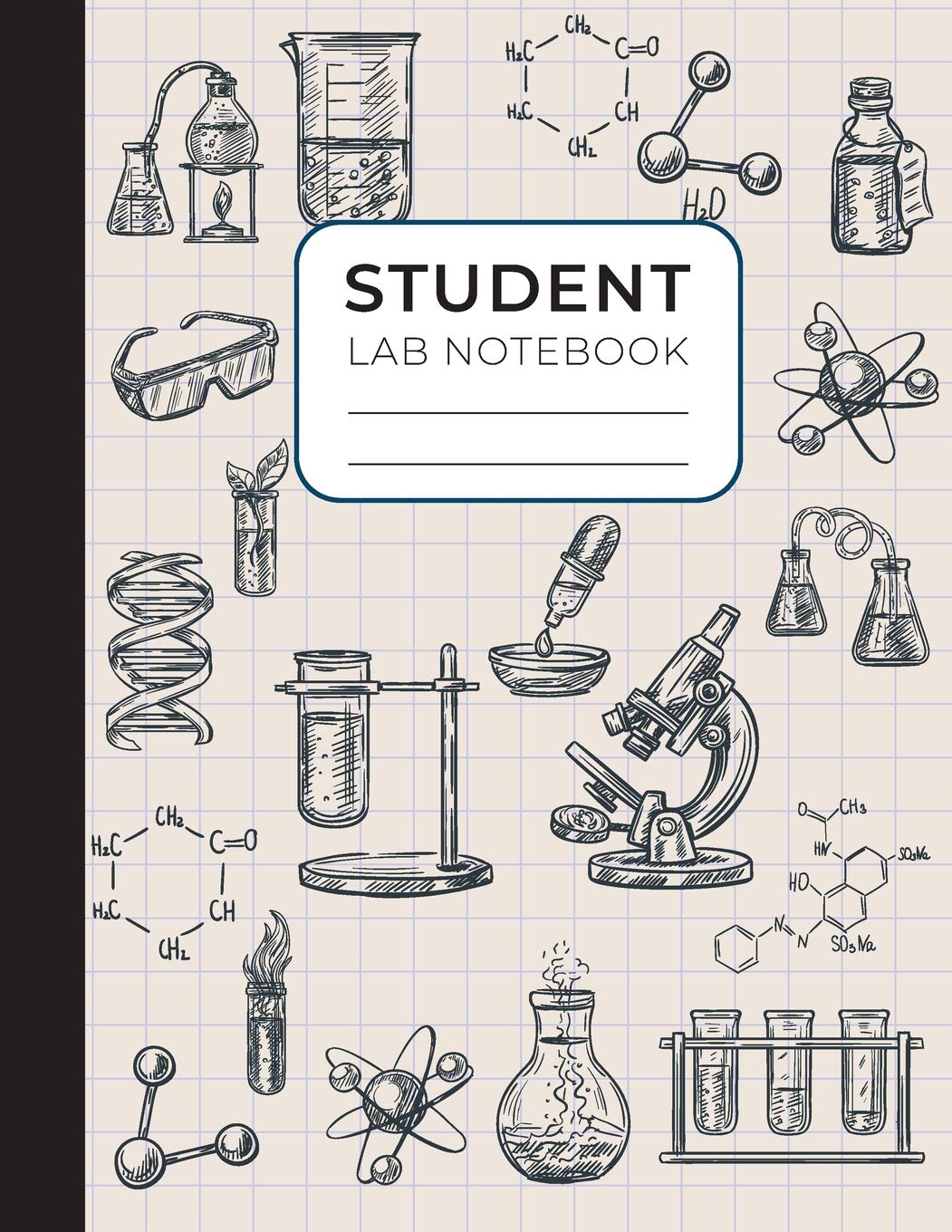 Student Lab Notebook: A Laboratory Book For School, Student, Teacher and College With Graph Paper Notebook,Used