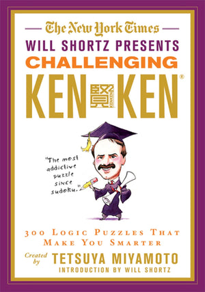The New York Times Will Shortz Presents Challenging KenKen: 300 Logic Puzzles That Make You Smarter,Used