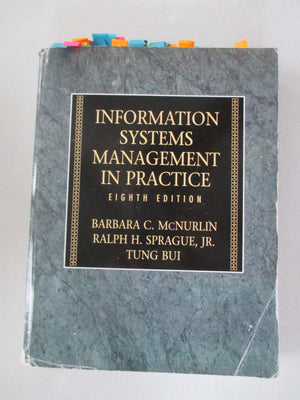 Information Systems Management (8th Edition),Used