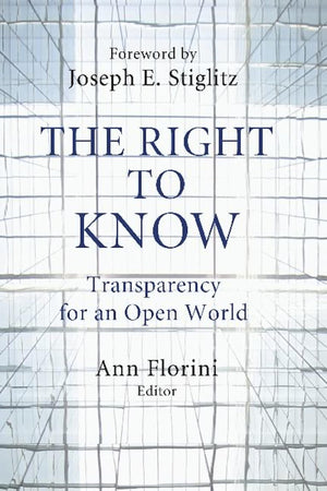 The Right to Know: Transparency for an Open World,Used