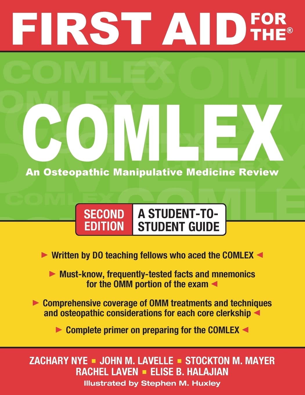 First Aid for the COMLEX, Second Edition (First Aid Series),Used
