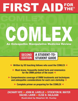 First Aid for the COMLEX, Second Edition (First Aid Series),Used