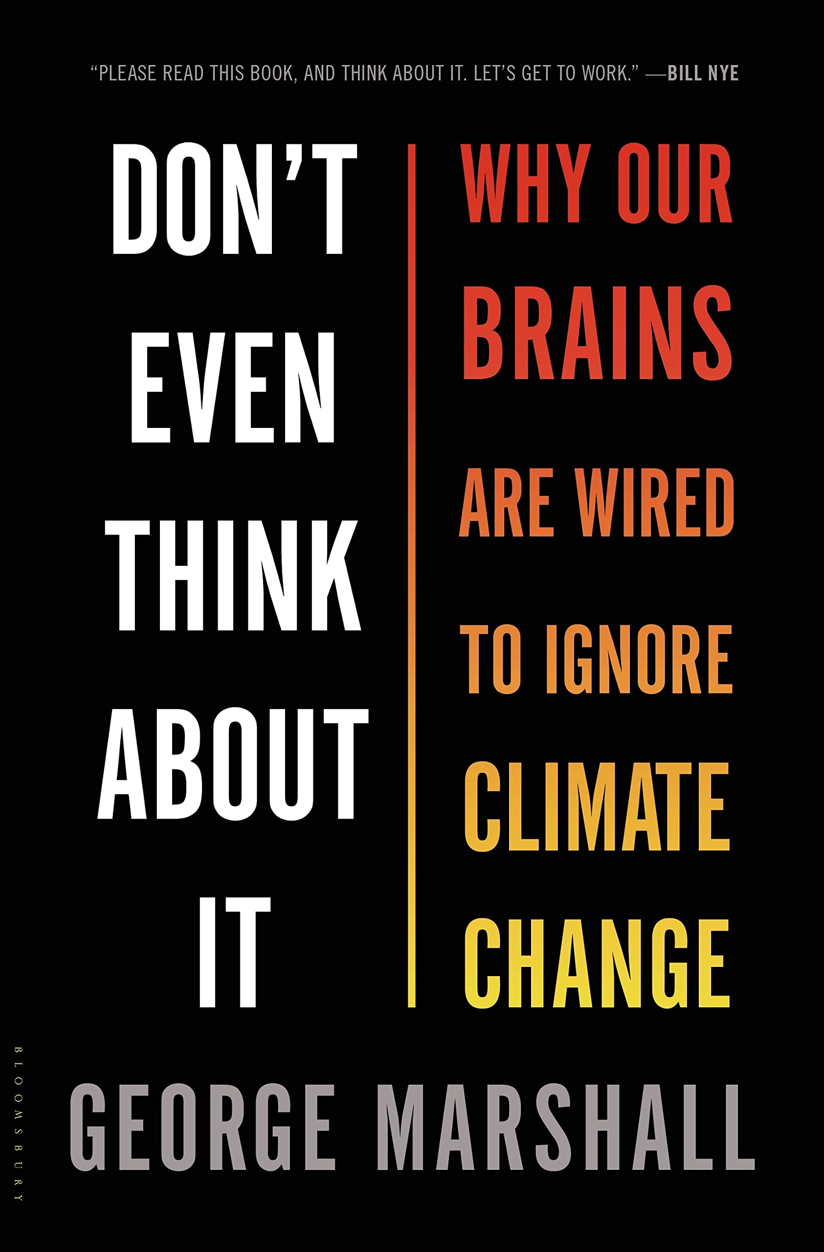 Bloomsbury USA Book: Don't Even Think About It - Climate Change Insights