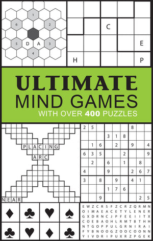 Ultimate Mind Games: With Over 400 Puzzles (Puzzle Books),Used