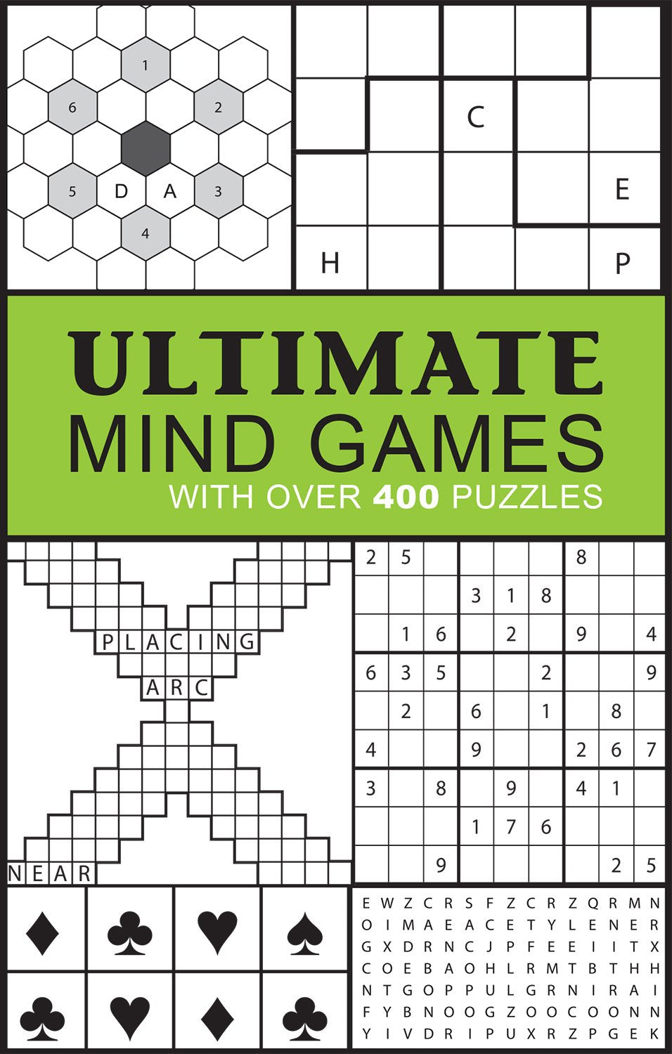 Ultimate Mind Games: With Over 400 Puzzles (Puzzle Books),Used
