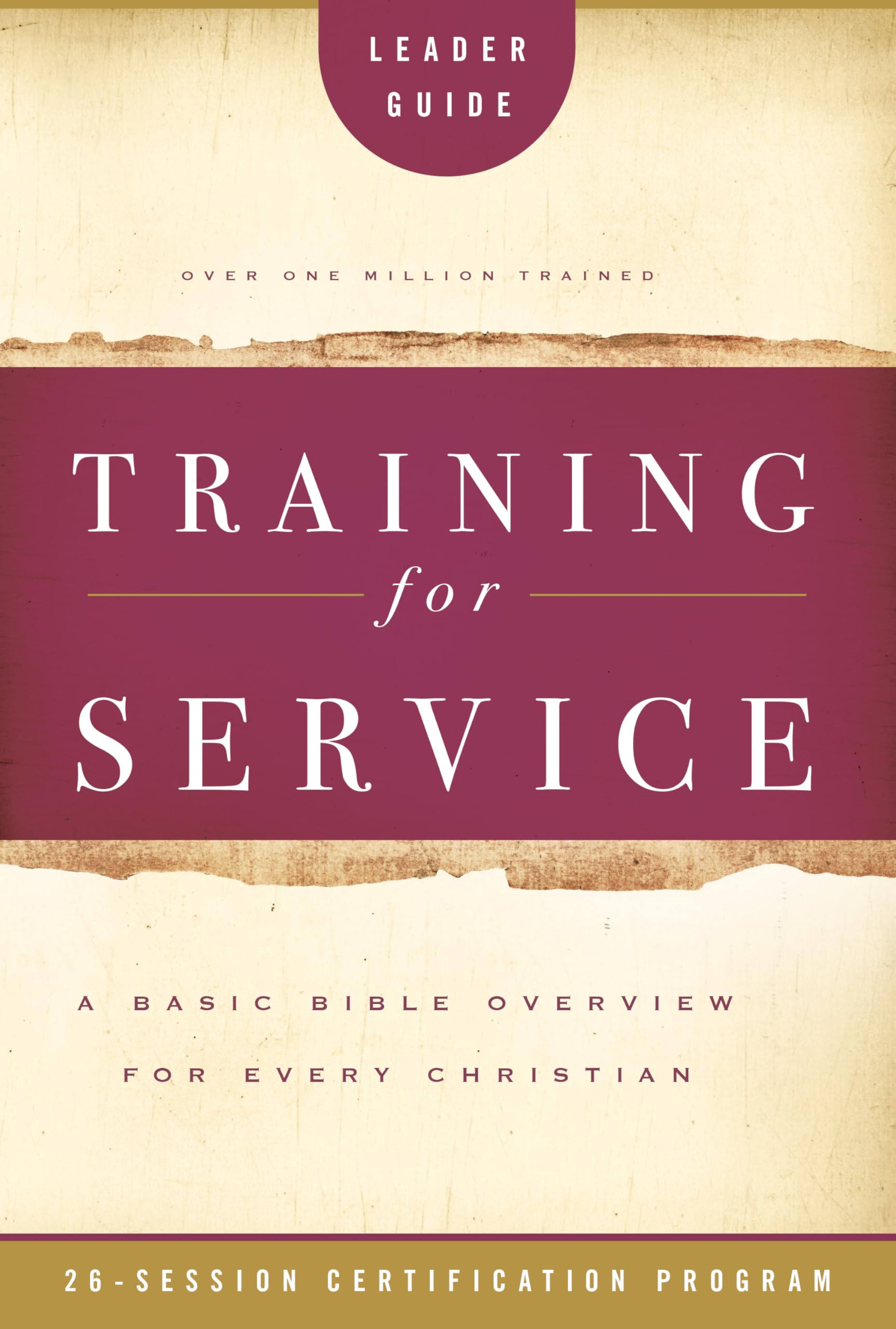 Training for Service Leader Guide,Used