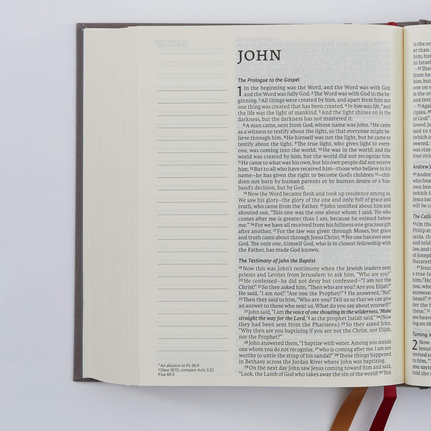 NET Bible, Journal Edition, Cloth over Board, Gray, Comfort Print: Holy Bible,Used