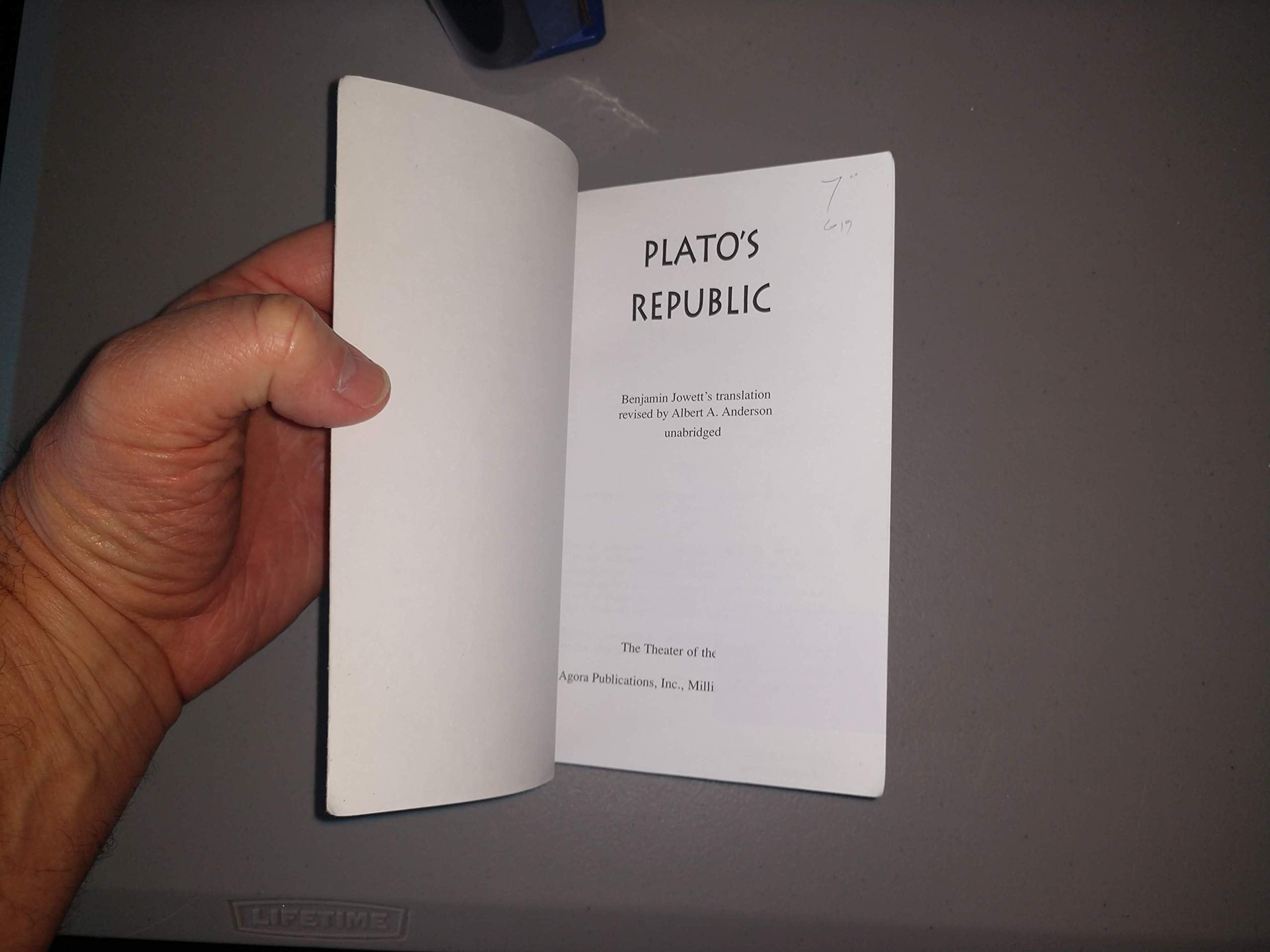 Plato's Republic (complete),Used