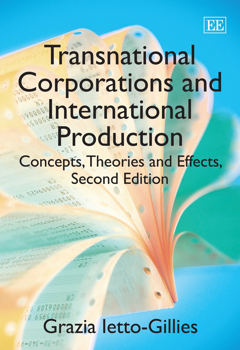 Transnational Corporations and International Production: Concepts, Theories and Effects, Second Edition,Used