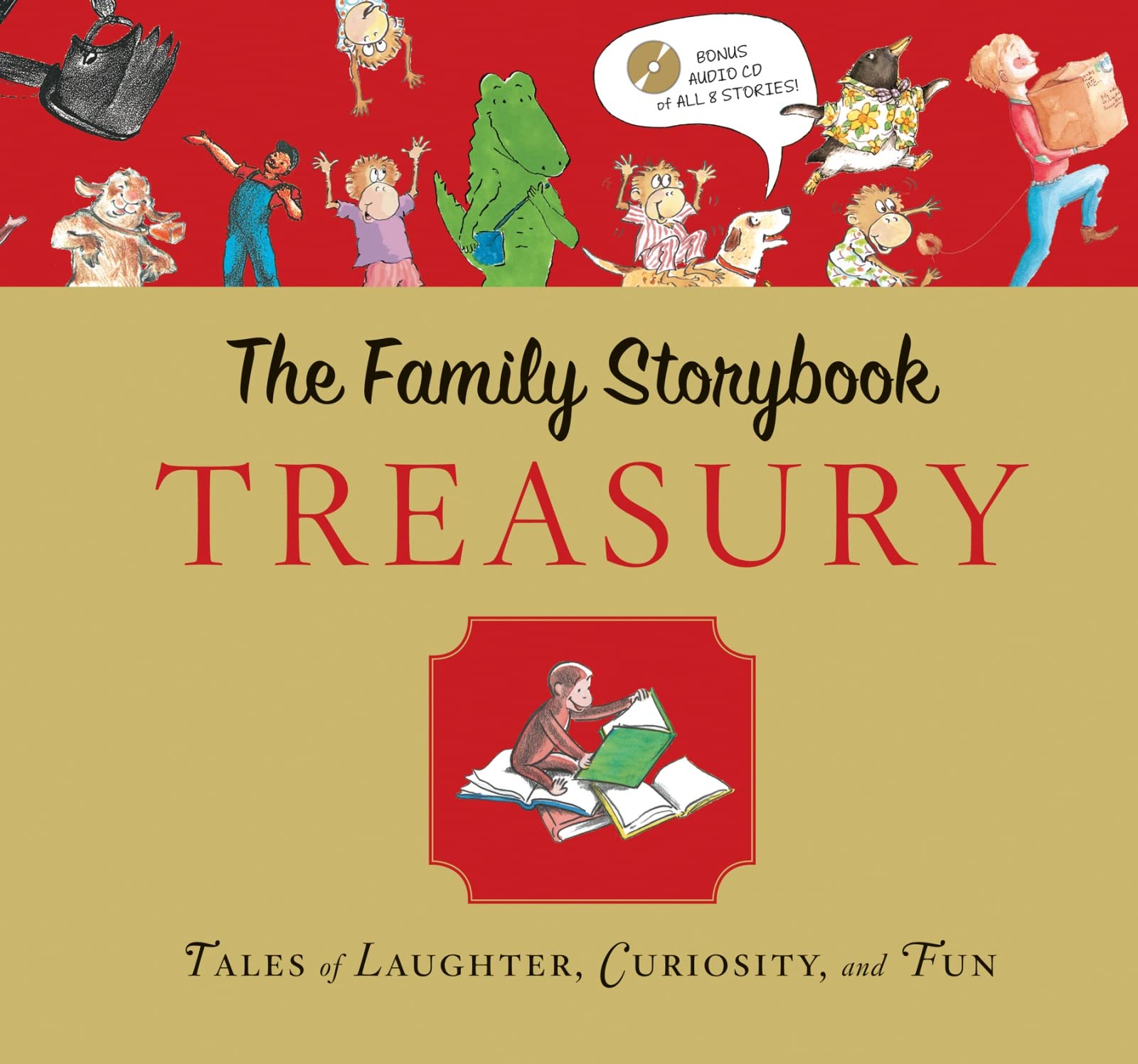 Family Storybook Treasury With Cd: Tales Of Laughter, Curiosity, And Fun
