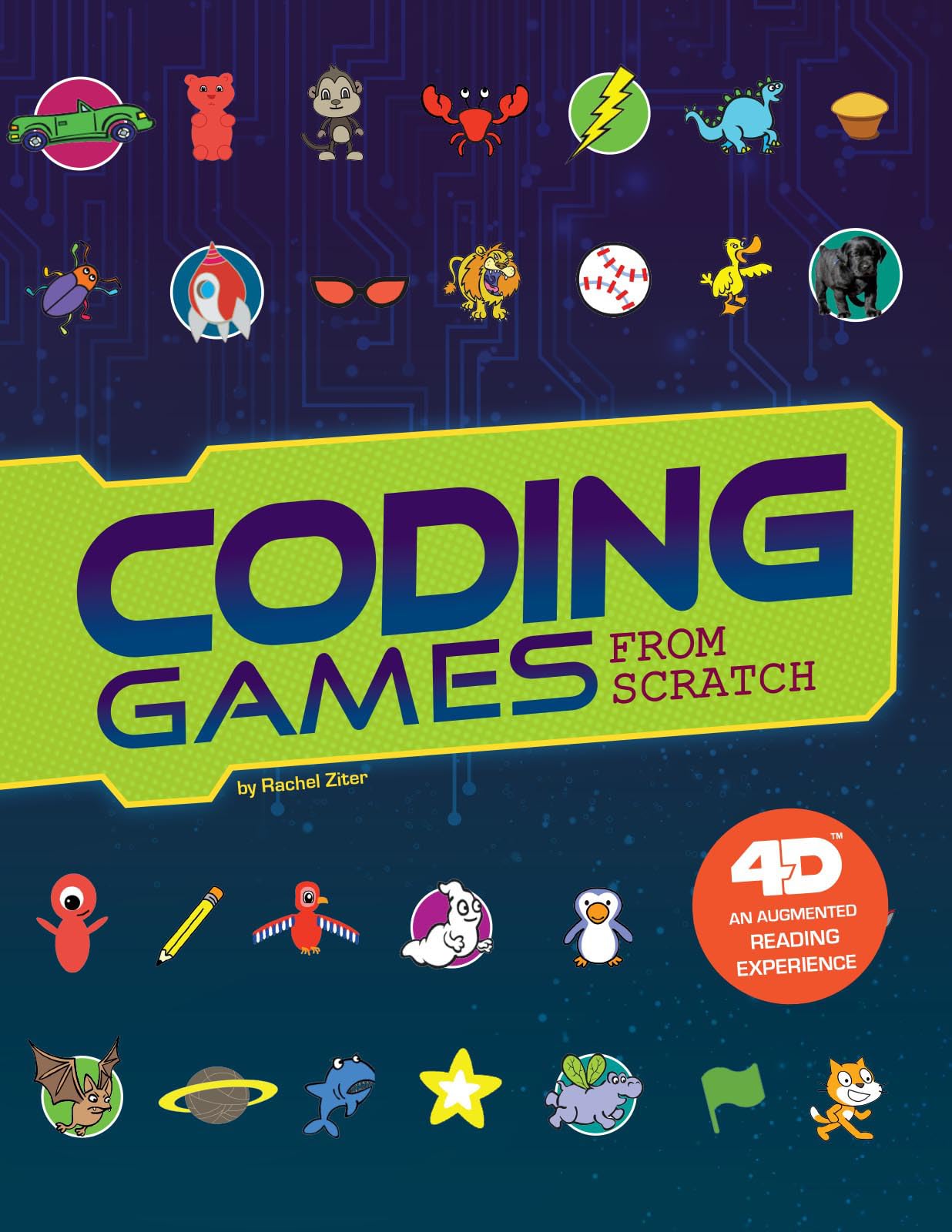 Coding Games from Scratch: 4D An Augmented Reading Experience (Code It Yourself 4D),Used