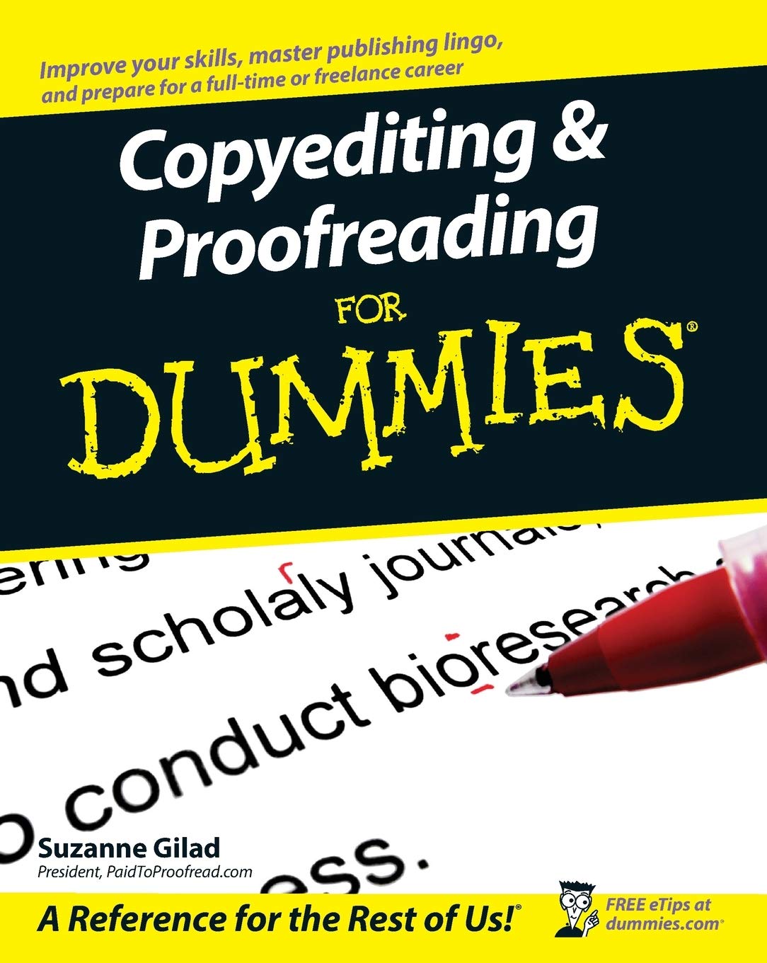 Copyediting and Proofreading For Dummies,Used