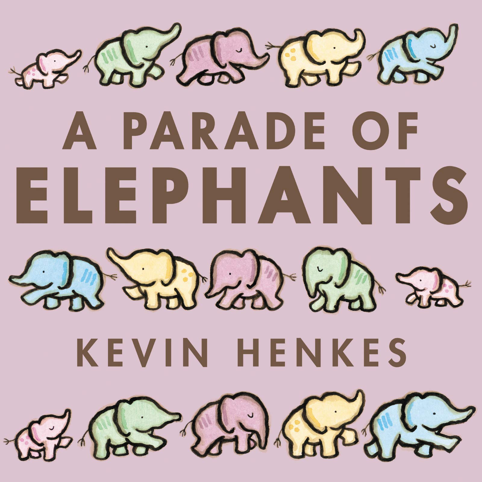 A Parade of Elephants Board Book,New