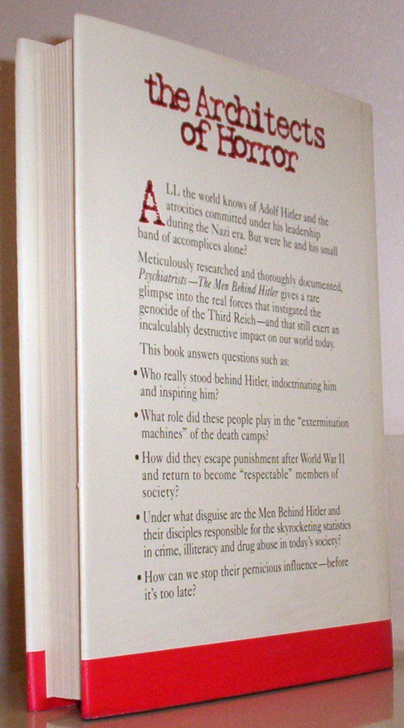 Psychiatrists the men behind Hitler: The architects of horror,Used