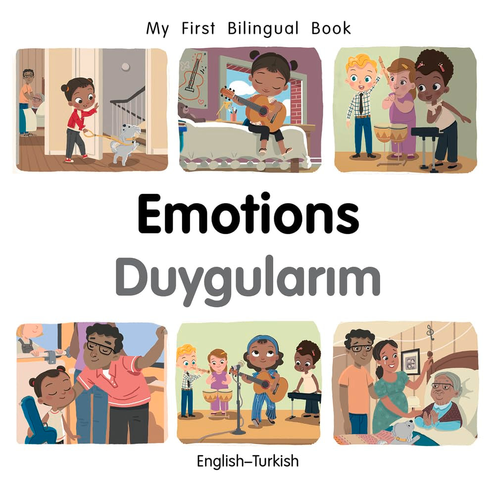 My First Bilingual BookEmotions (EnglishTurkish),Used