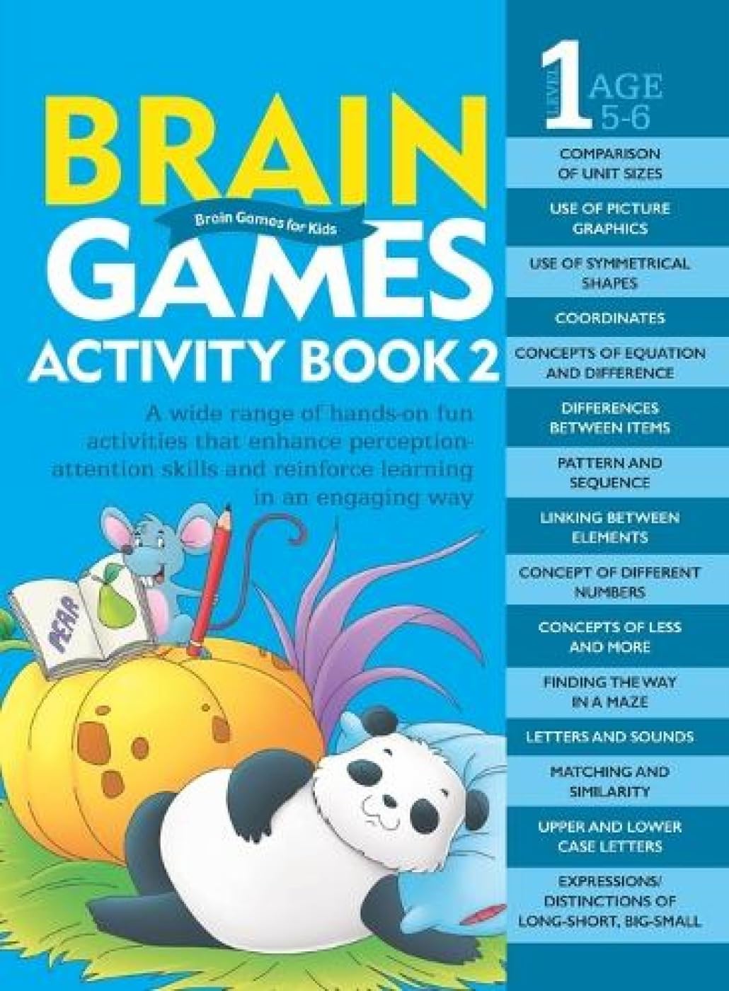 Activity Book : Brain Games For Kids : Brain Games Activity Book Level 1 : Book-2