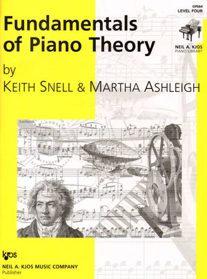 Gp664  Fundamentals Of Piano Theory  Level Four