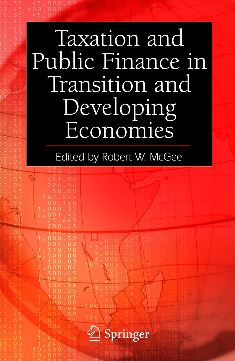 Taxation And Public Finance In Transition And Developing Economies