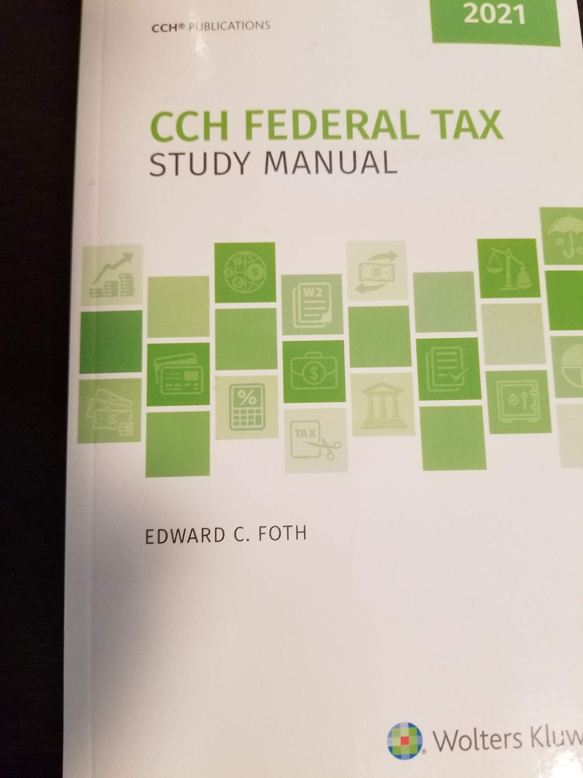 Federal Tax Study Manual (2021),Used
