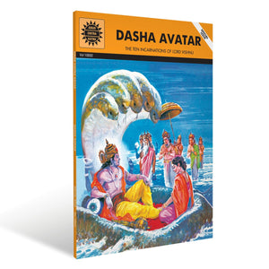Dasha Avatar: Incarnations of Vishnu  Indian Mythology History Folktales  Cultural Stories for Kids & Adults  Illustrated Comic ,Used