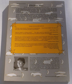 Miriam'S Well: Rituals For Jewish Women Around The Year