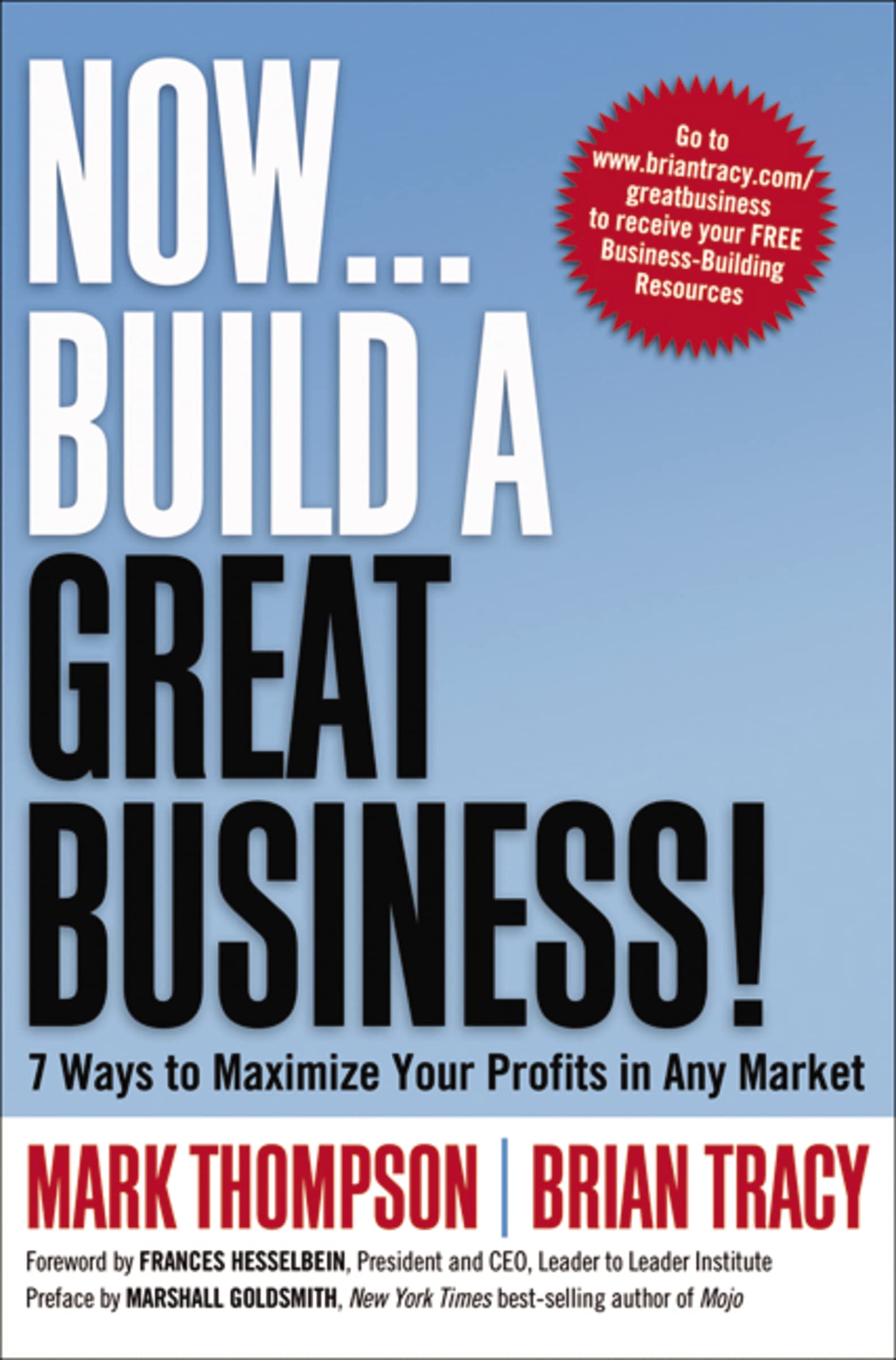 Now, Build A Great Business!: 7 Ways To Maximize Your Profits In Any Market,New
