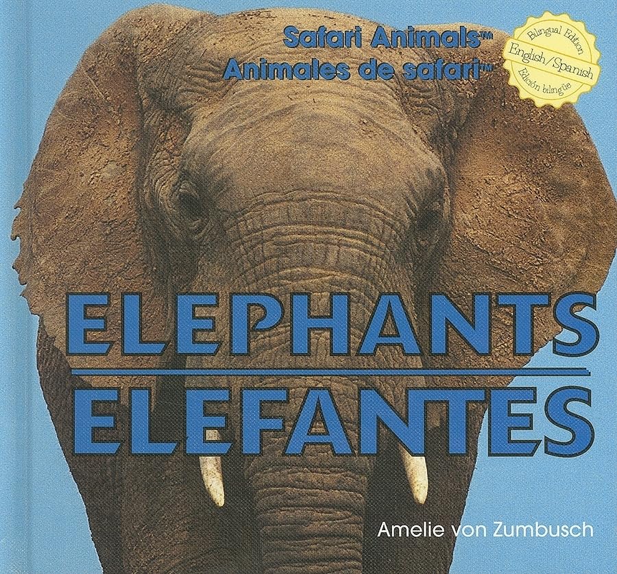 Elephants/Elefantes (Safari Animals / Animales De Safari) (English and Spanish Edition),Used
